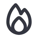 Fire 2 SVG Icon